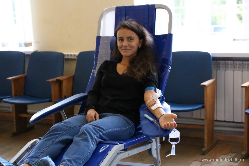 Калужане пополнили резерв Калужской станции переливания крови