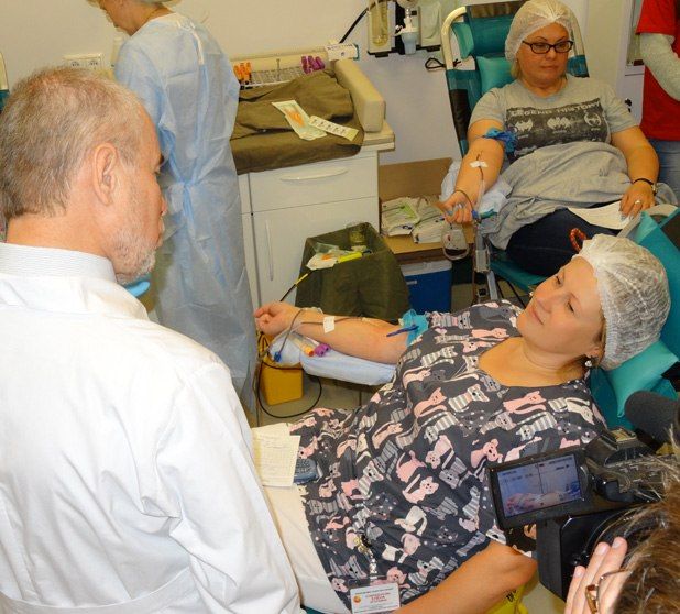 День донора в Клиническом госпитале «Лапино»