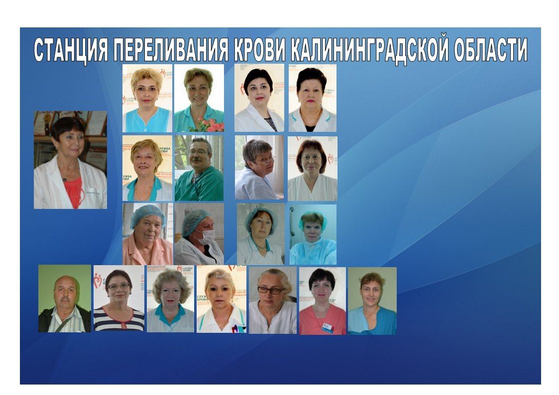 В Калининградской области отметили 66 лет со дня открытия Станции переливания крови