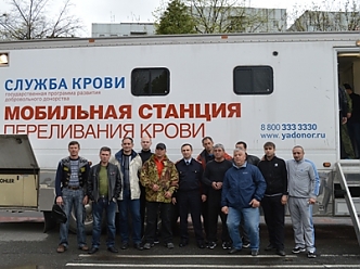 23 апреля во Владикавказе прошла всероссийская донорская акция «Авто- МотоДонор»