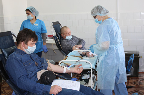 В Алатырской районной больнице в Чувашии прошел День донора