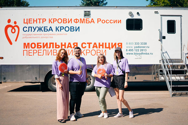 Проект «Лидеры-доноры» организовал донорскую акцию на форуме «Территория смыслов»