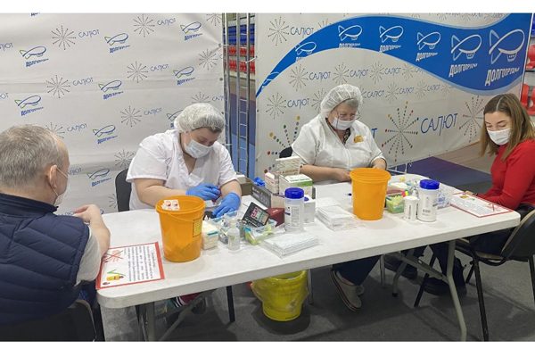 79-я донорская акция состоялась в Долгопрудном