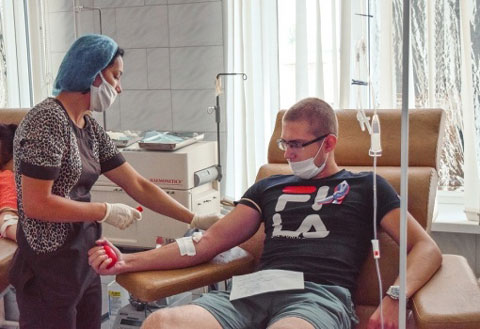 Воронежские студенты стали донорами