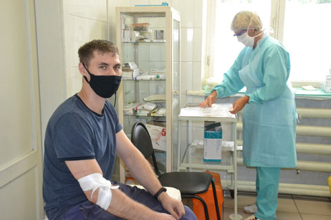 Сотрудники Кемеровского механического завода приняли участие в акции по сдаче крови