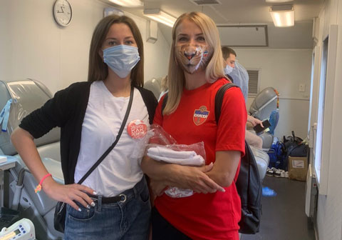 В честь Дня физкультурника спортсмены Красноярска сдали кровь