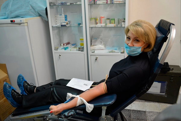 Донорская кровь сотрудников филиала «Т Плюс» Марий Эл и Чувашии спасает жизни людям