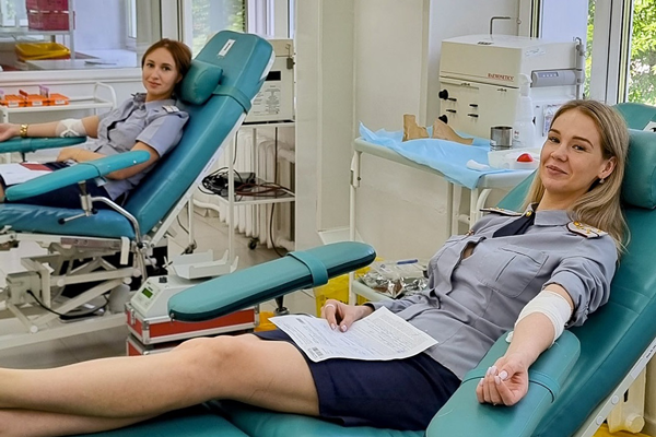 Сотрудники УФСИН России по Кировской области стали донорами крови