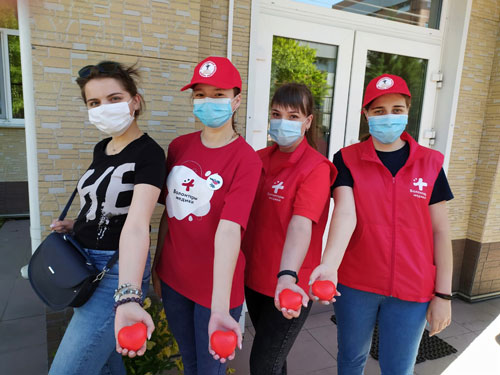 Волонтеры-медики Еврейской автономной области поддержали акцию  #МыВместе