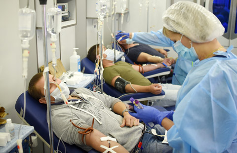 Более 70 сотрудников предприятия «Тулачермет» стали донорами крови