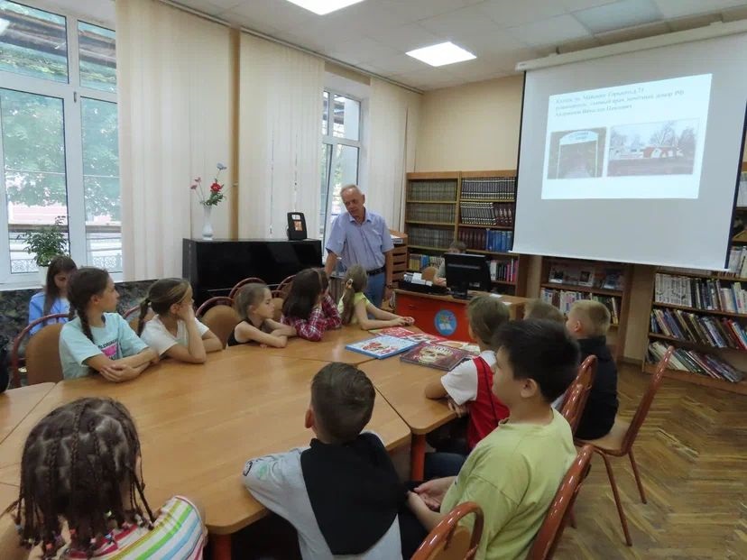 В Калужской областной детской библиотеке прошел познавательный час о донорстве