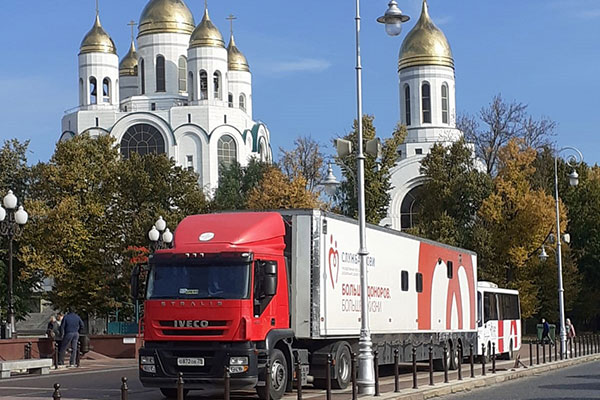 В ходе акции «АвтоМотоДонор» в Калининграде было заготовлено тридцать пять литров донорской крови