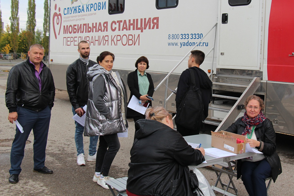 Сотрудники компании «Байрам» из Уфы – постоянные участники акции «Я – донор!»