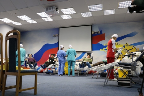 В администрации Адмиралтейского района прошел День донора