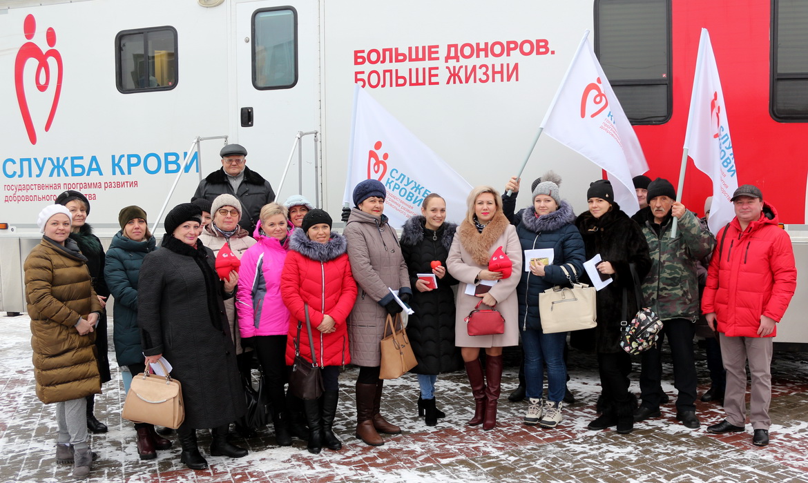 В Тамбовской области прошла массовая донорская акция