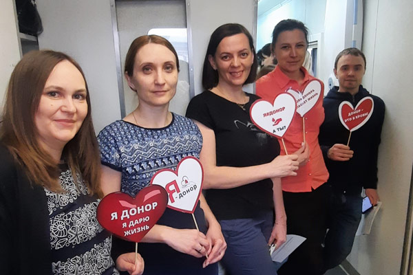 На предприятии «Командор» в Красноярске прошел юбилейный донорский марафон «Традиция делиться добром»