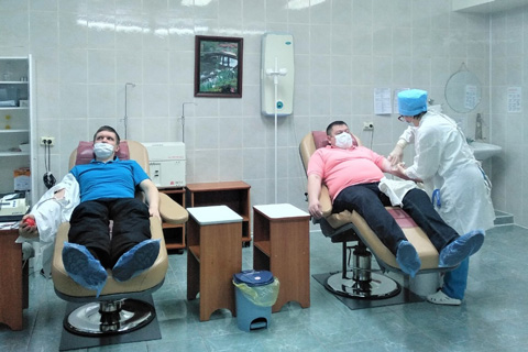 День донора прошел на Электрохимическом заводе в Красноярском крае