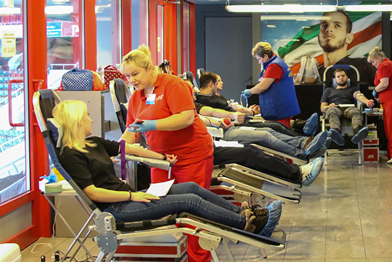 День донора на «РЖД Арене»