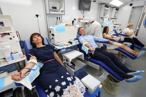 Профсоюзы нижегородских газовиков провели акцию «Сдай кровь – спаси жизнь» 