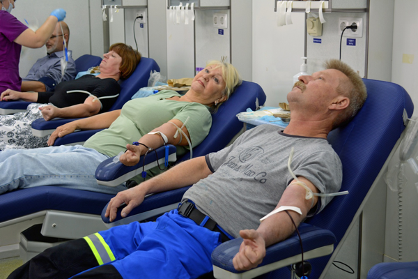 Самарские энергетики стали донорами для детей