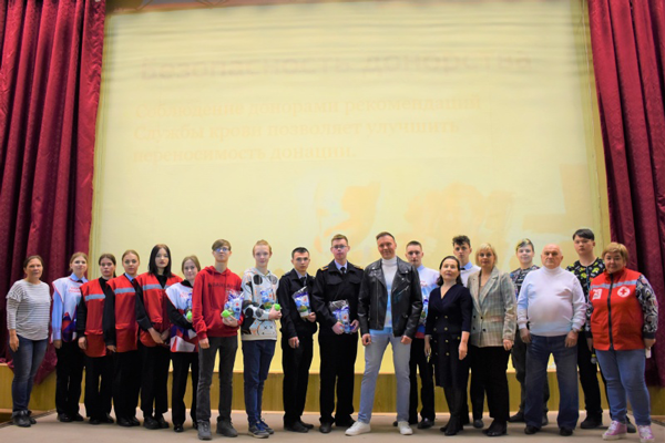 Завод «Воскресенские минеральные удобрения» – партнер акции «Молодой донор»