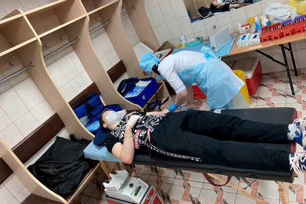 137 спортсменов Прикамья приняли участие в донорской акции