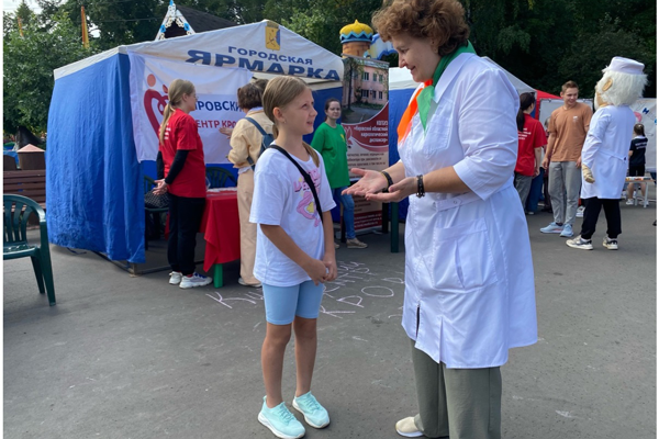 Кировский центр крови принял участие в «Экофестивале»