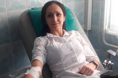 Выездная бригада Кемеровского областного центра крови провела День донора в Березовском