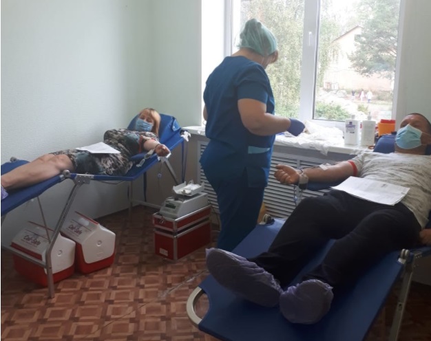 Более 50 жителей Медвежьегорска смогли сдать кровь на выездной акции Карельской станции переливания крови