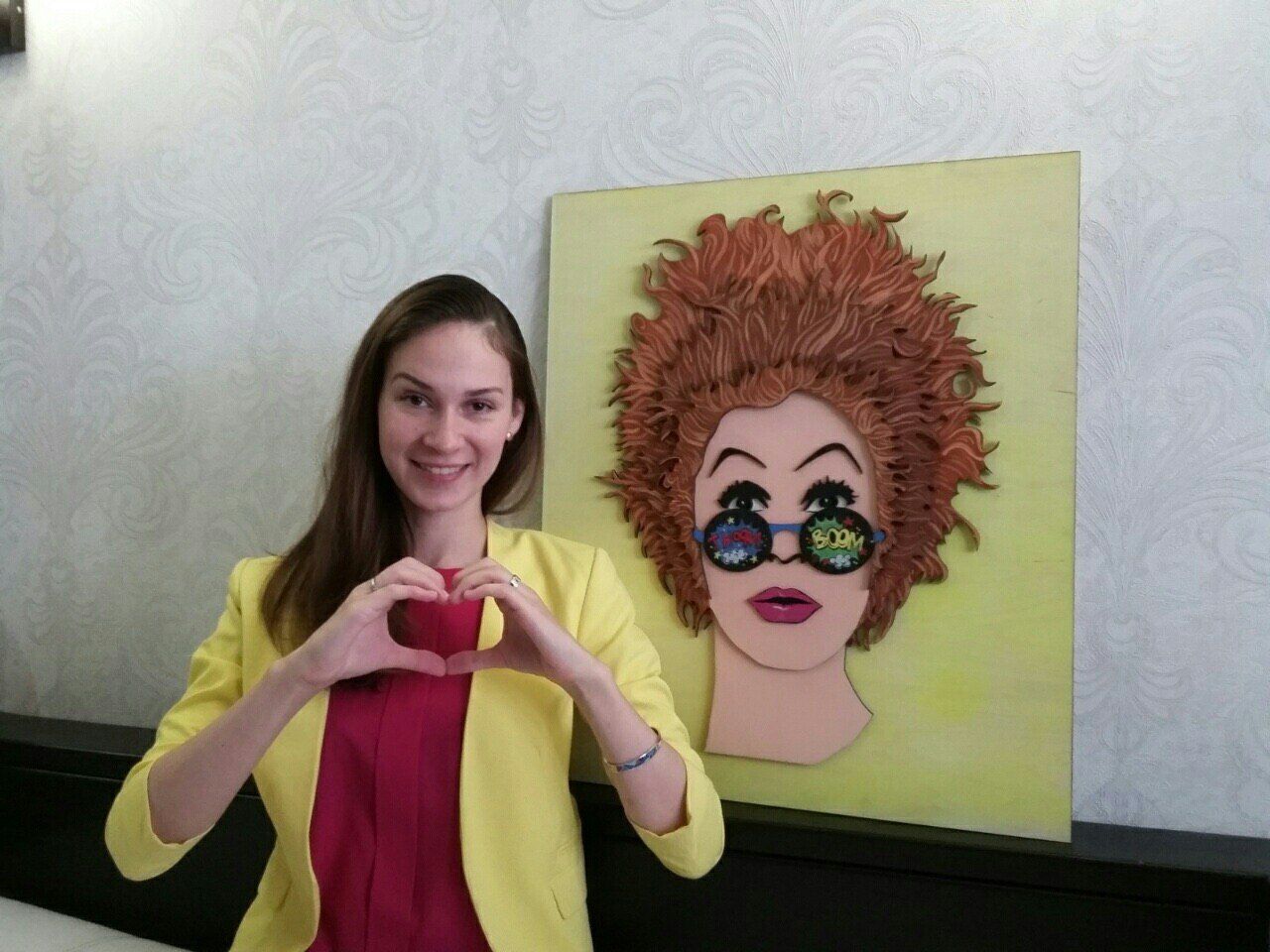 Пермская художница создала арт-объект для Службы крови