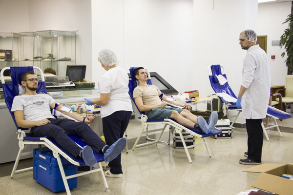 Во имя спасения жизней: в ОЭЗ «Дубна» прошел традиционный День донора