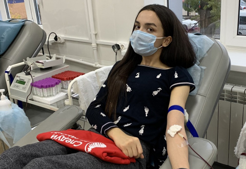 В Махачкале прошла донорская акция «Следуй за мной»