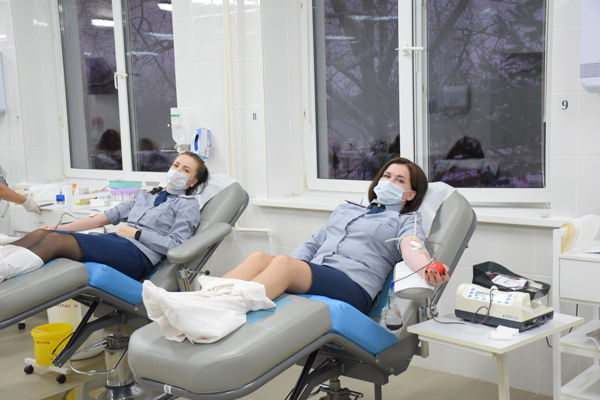 Сотрудники новгородского УФСИН приняли участие в акции «День донора»