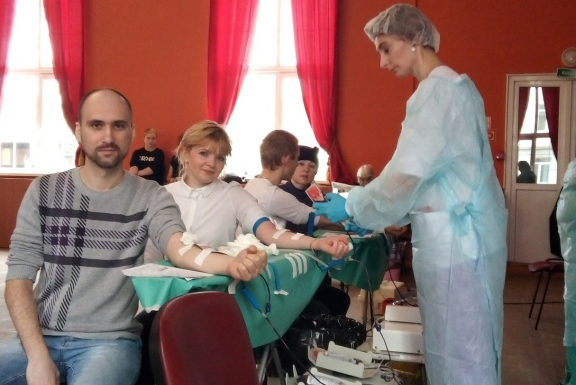 Жители Черняховска – активные доноры