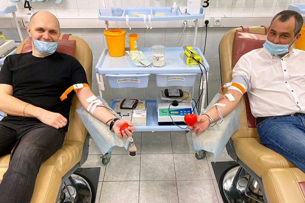 В Ханты-Мансийске состоялась корпоративная донорская акция «Нефтяная донация» компании «Конданефть» 