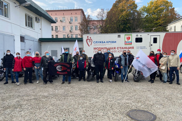 Донорская акция «АвтоМотоДонор» в Краснодаре