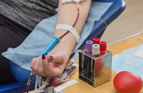 550 л крови сдали жители Красногорска в 2020 году