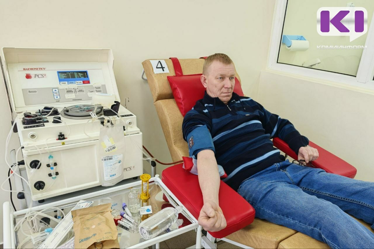 В Коми ежегодно сдают кровь порядка 10 тысяч доноров