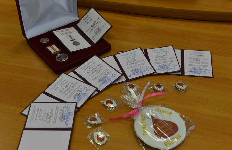 Почетных доноров в Хакасии становится больше