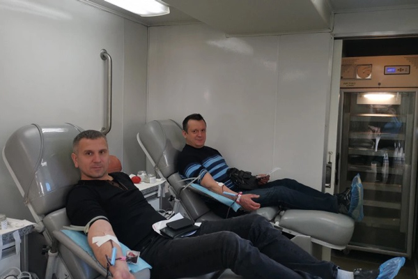 Во Владимире сотрудники Сбера приняли участие в акции «День донора»