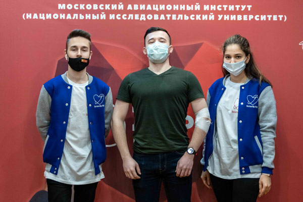 130 человек приняли участие в Дне донора МАИ