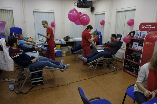 Донорскому движению «Голдер-Электроникс» – 10 лет!