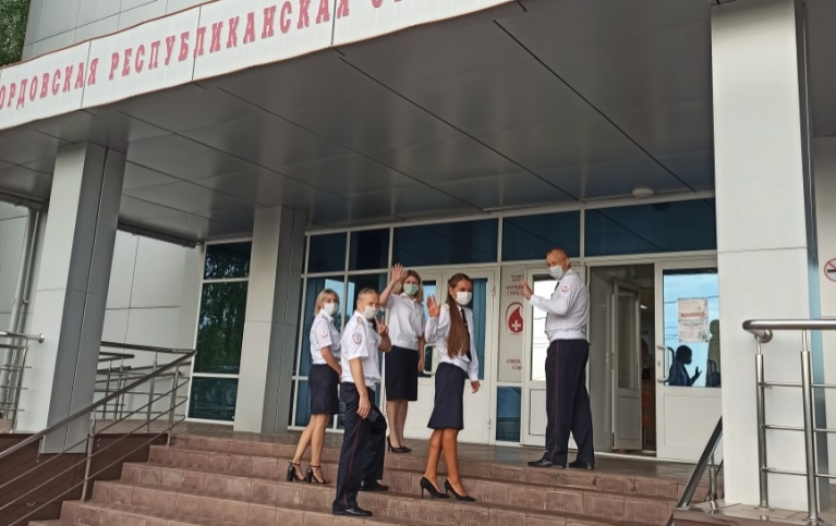 Солисты вокального ансамбля «Авангард» министерства внутренних дел по Республике Мордовия стали донорами крови