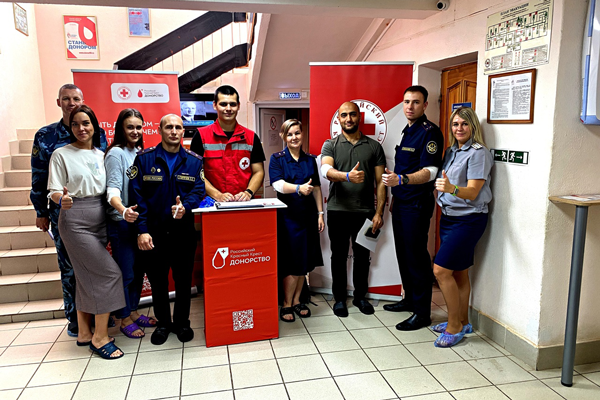 Среди личного состава УФСИН России по Псковской области прошла акция «Я – донор! А ты?» 