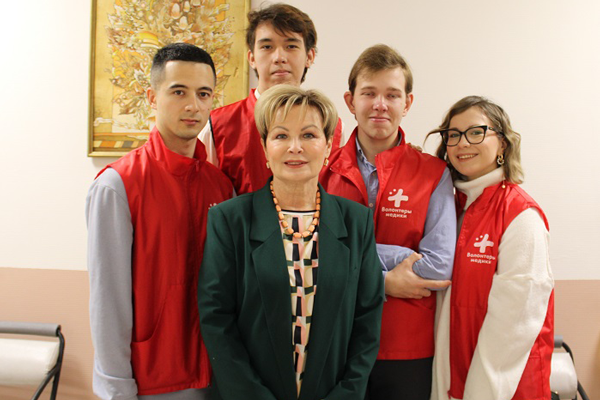 Студенты и сотрудники Уральского медицинского университета сдали кровь для больниц Екатеринбурга