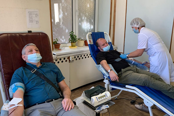 День донора на Ростовском электровозоремонтном заводе