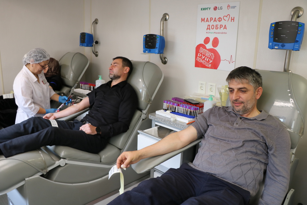 Жители Казбековского района Дагестана принимают активное участие в донорской акции «Марафон добра»