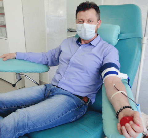 Сотрудники Управления федеральной службы судебных приставов по Тамбовской области пополнили банк крови