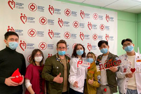 День Российских студенческих отрядов в Саратове отметили донорской акцией