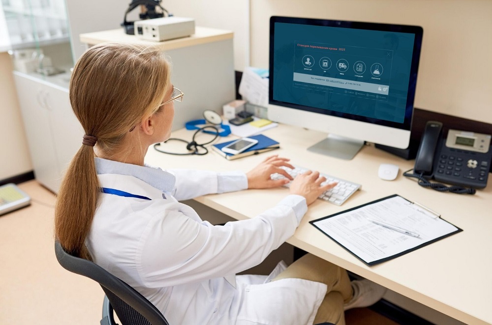 Запорожская область вошла в единый цифровой контур Службы крови России